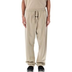 Fear Of God Relaxed Fit Nylon Track Pants With Drawstring And Logo - NWT